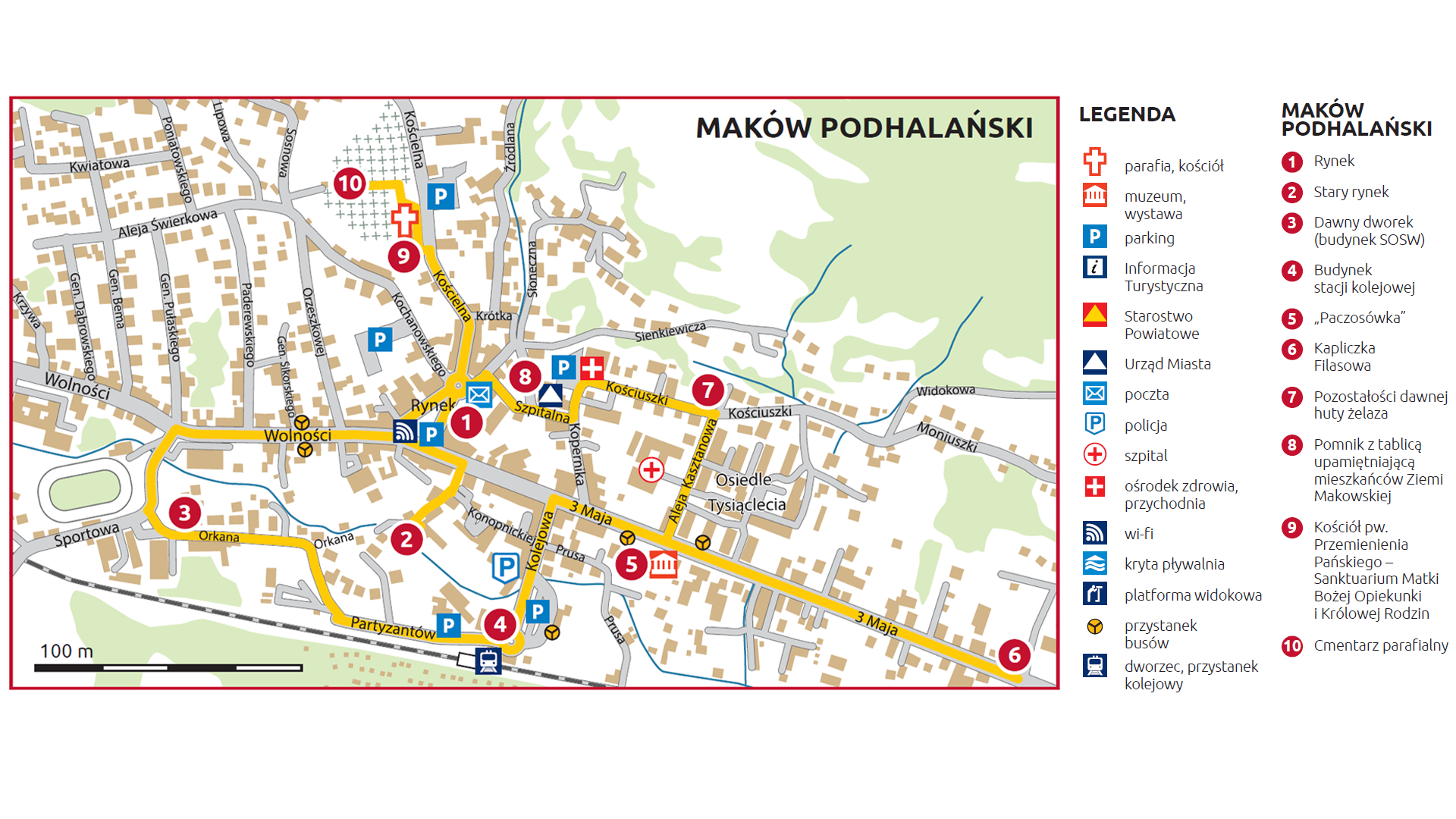 Makow mapa